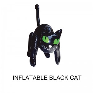 Decorațiuni gonflabile de Halloween props pisica neagră